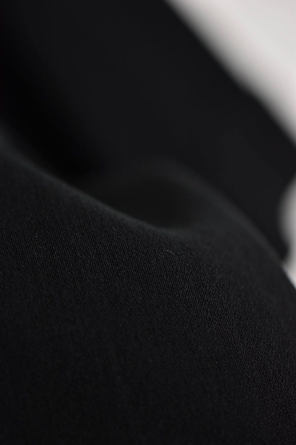Double weave Short Sleeve Shirts"Black"/強撚2重織シャツ"ブラック"
