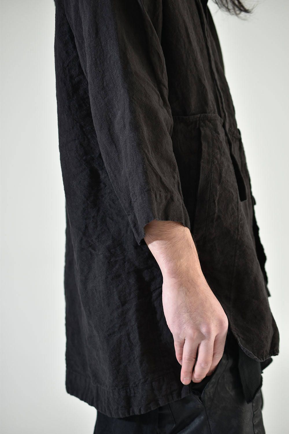 Hoodie Shirts"Black"/フーディシャツ"ブラック"