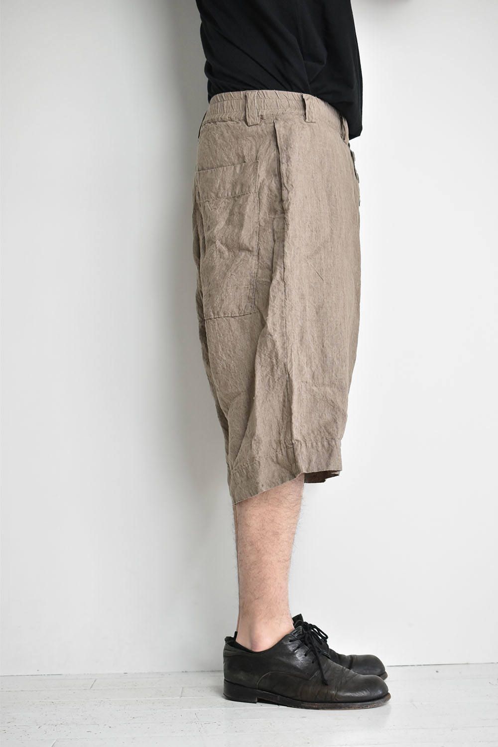 Linen Shorts"Bige"/ リネンショーツ"ベージュ"