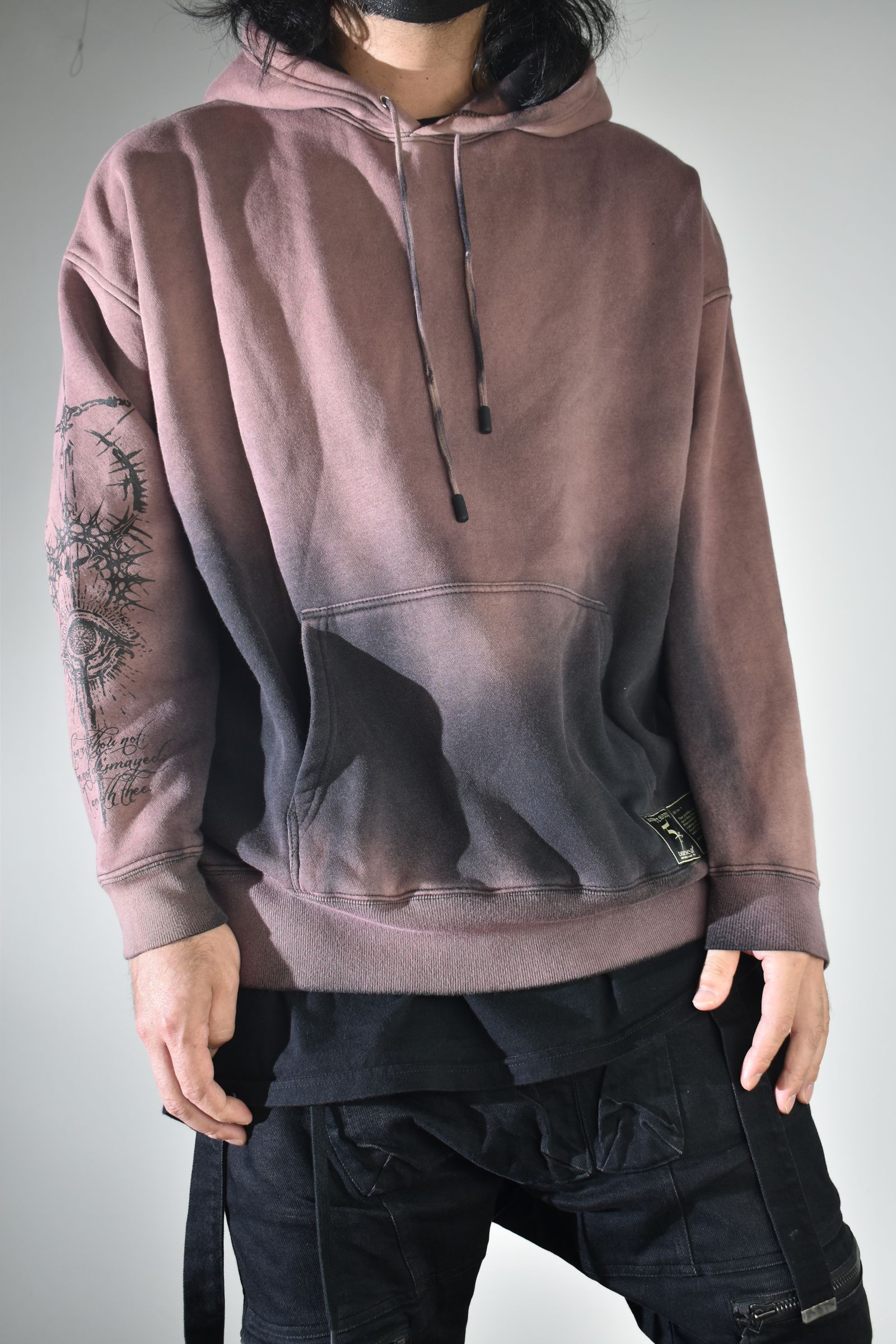 Nostalgothica Hoody "Black" / ノスタルゴシカ フーディ"ブラック"