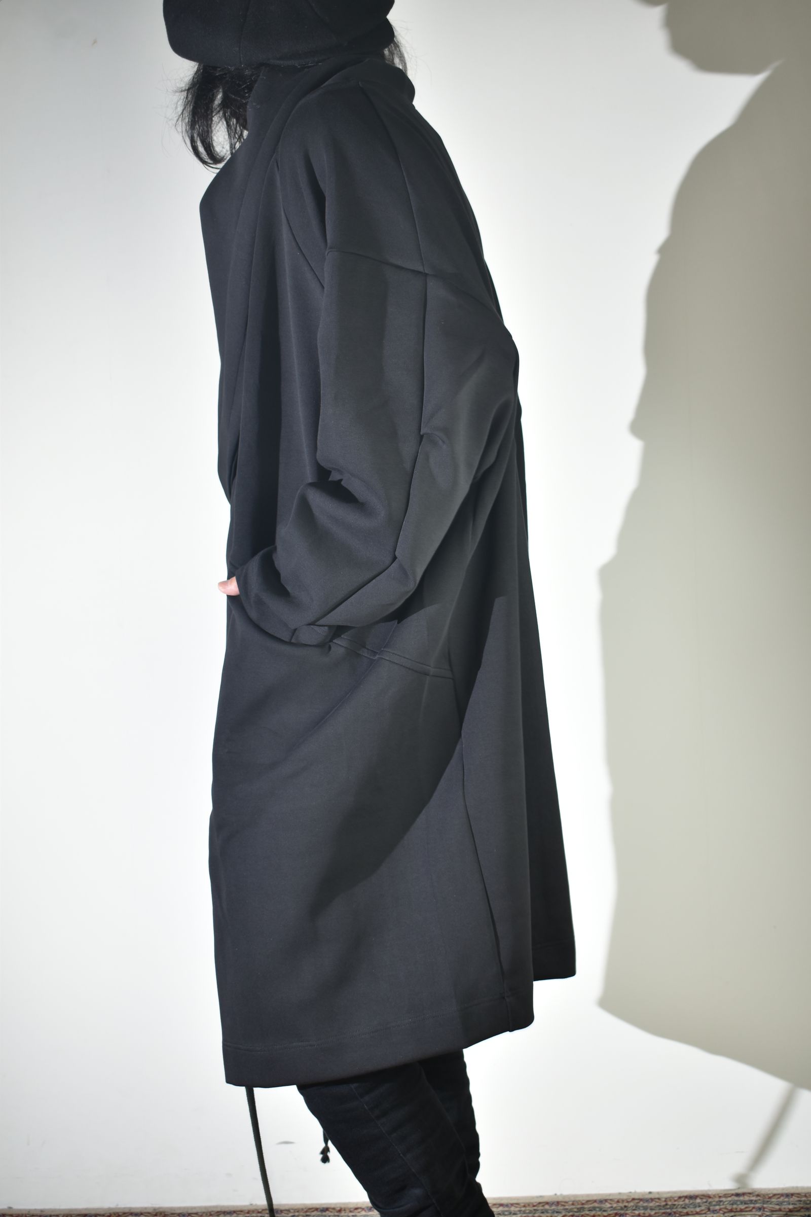 Rap Jersey Coat "Black" / ラップジャージーコート"ブラック"