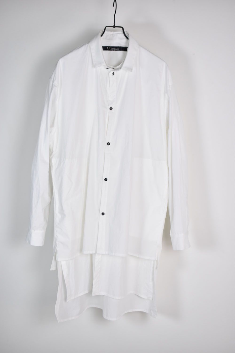 Layered Long Shirts"White"/レイヤードロングシャツ"ホワイト"