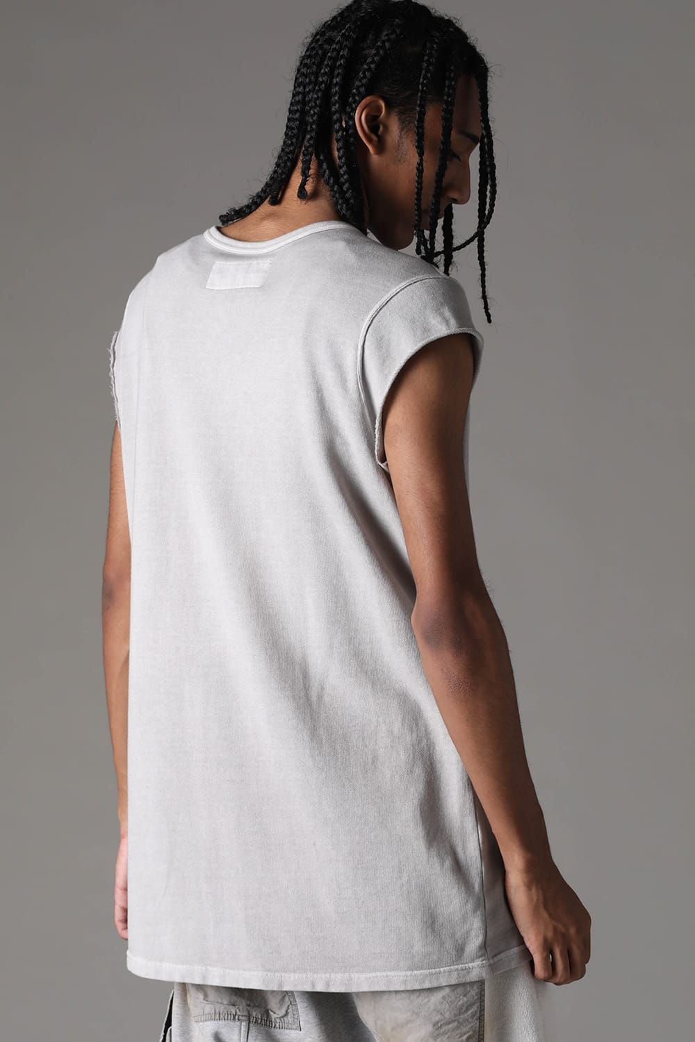 《2027SS先行予約》Sumi Dyed Tank Top"L.Grey / Grey / D.Grey" / 墨染タンクトップ"ライトグレー / グレー /ダークグレー"