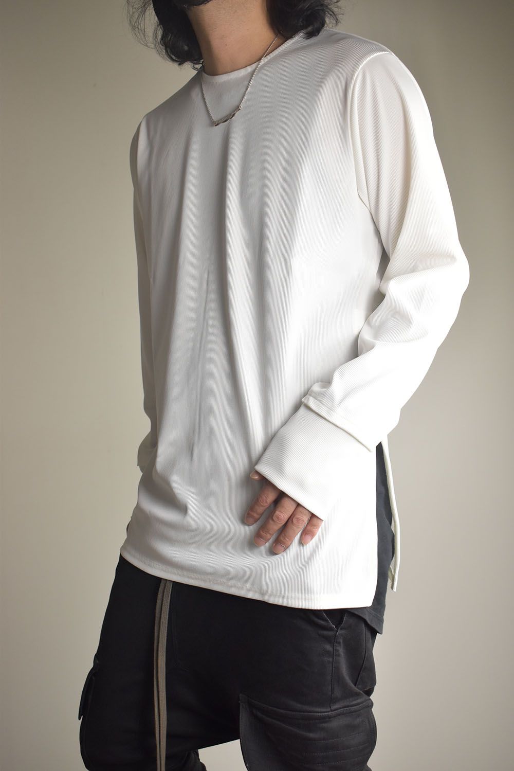 Base Layer Crew Neck "White" / ベースレイヤークルーネック"ホワイト"