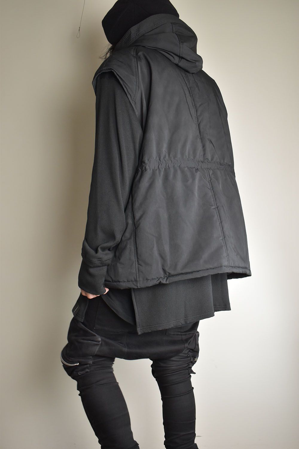 Chill Buster Sleeve Less Parka"Black"/チルバスタースリーブレスパーカー"ブラック"