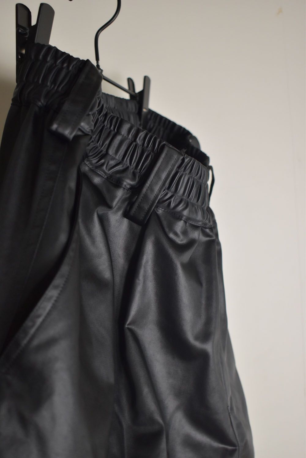 Heavy Satin Cargo Pants"Black" / ヘビーサテンカーゴパンツ"ブラック"