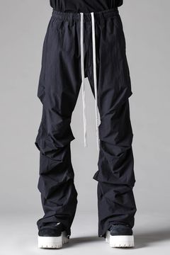 《2027SS先行予約》Tuck Baggy Patns "Black / L.Grey" / タックバギーパンツ"ブラック/ライトグレー"