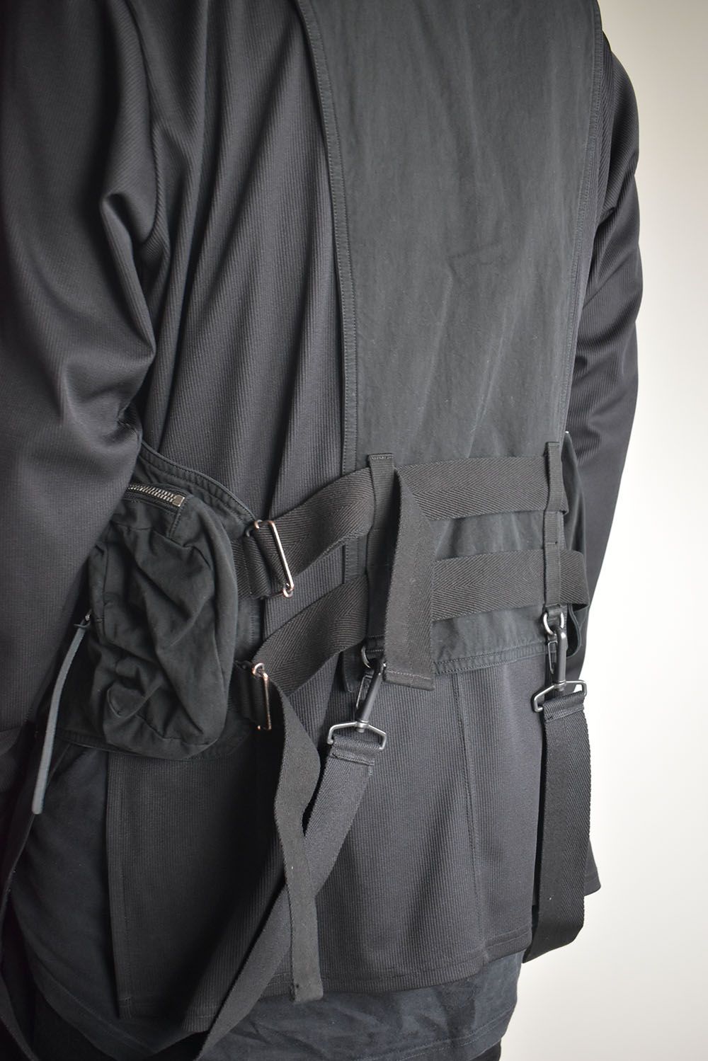 Cotton Twill Tactical Vest "Black" / 綿ツイルタクティカルベスト"ブラック"