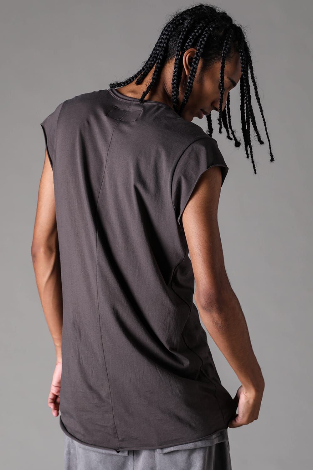 《2027SS先行予約》Albini Airy Tank Top"Black / Sage Green / Brown / L.Grey / White" /  アルビニエアリータンクトップ"ブラック /セージグリーン /ブラウン /ライトグレー/ホワイト"