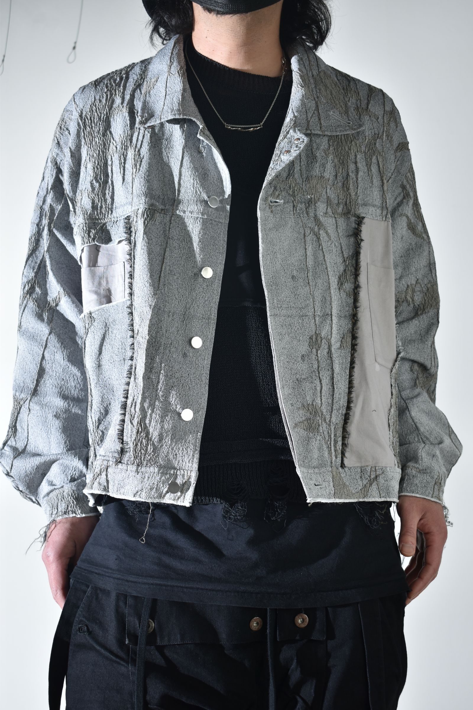 Carpenter Jacket "Ivy×Concrete" / カーペンタージャケット"アイボリー×コンクリート"