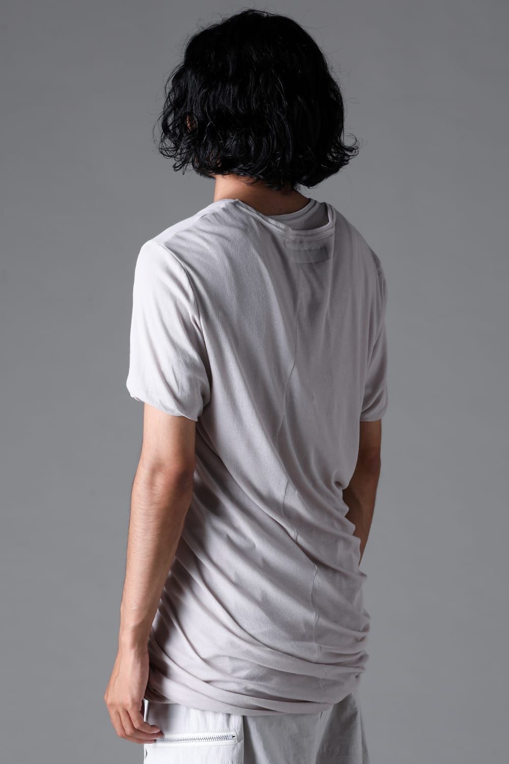 《2026SS先行予約》Twist Layered Tee"Black / Cream /White /Stone /Brown" / ツイストレイヤードTee"ブラック/クリーム/ホワイト/ストーン/ブラウン"
