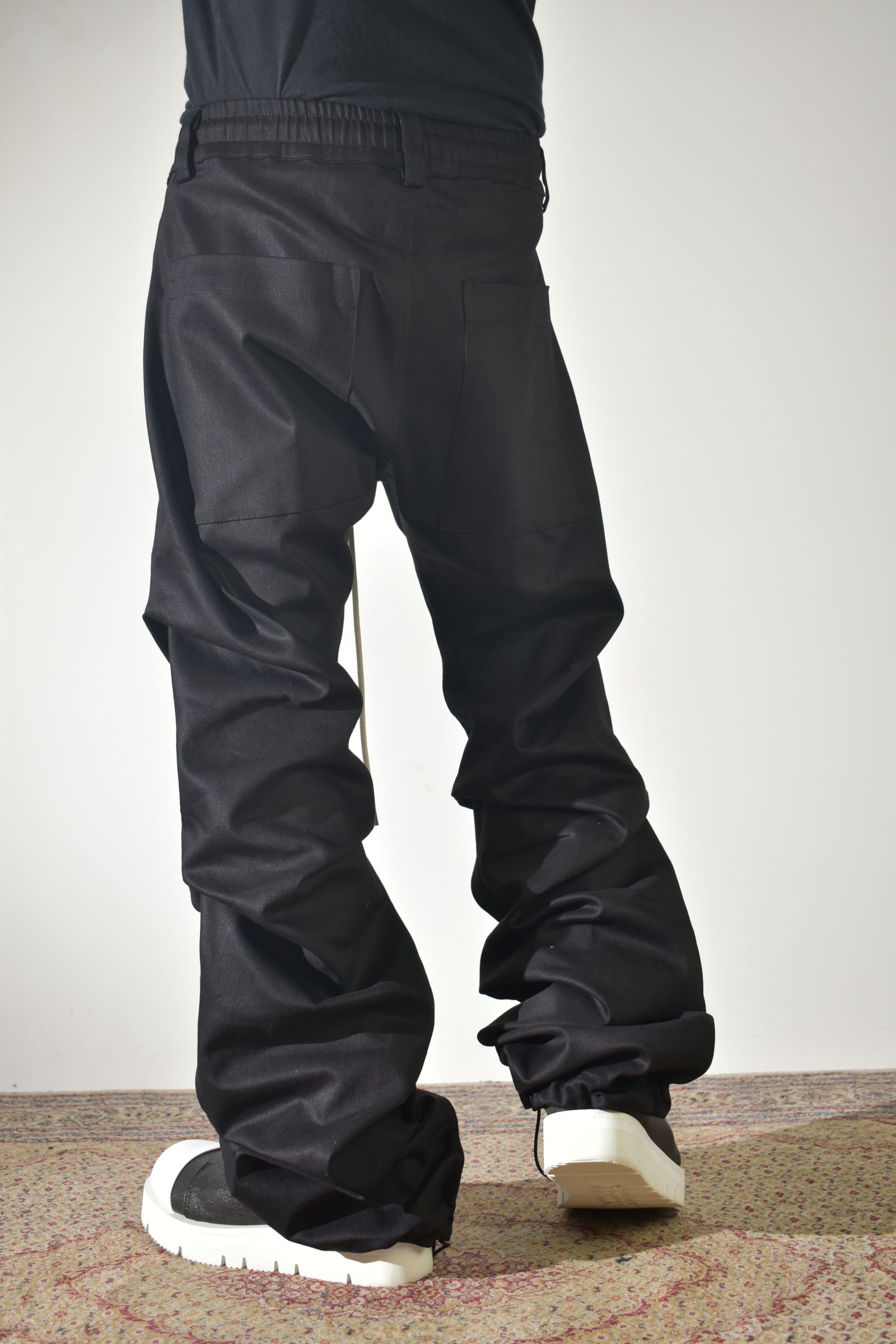 《2026AW先行予約》Boots Cut Tuck Pants"Black" / ブーツカットタックパンツ"ブラック"