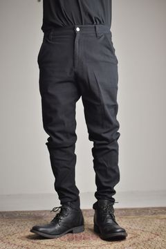 Back Zip Jeans"Black"/バックジップジーンズ"ブラック"