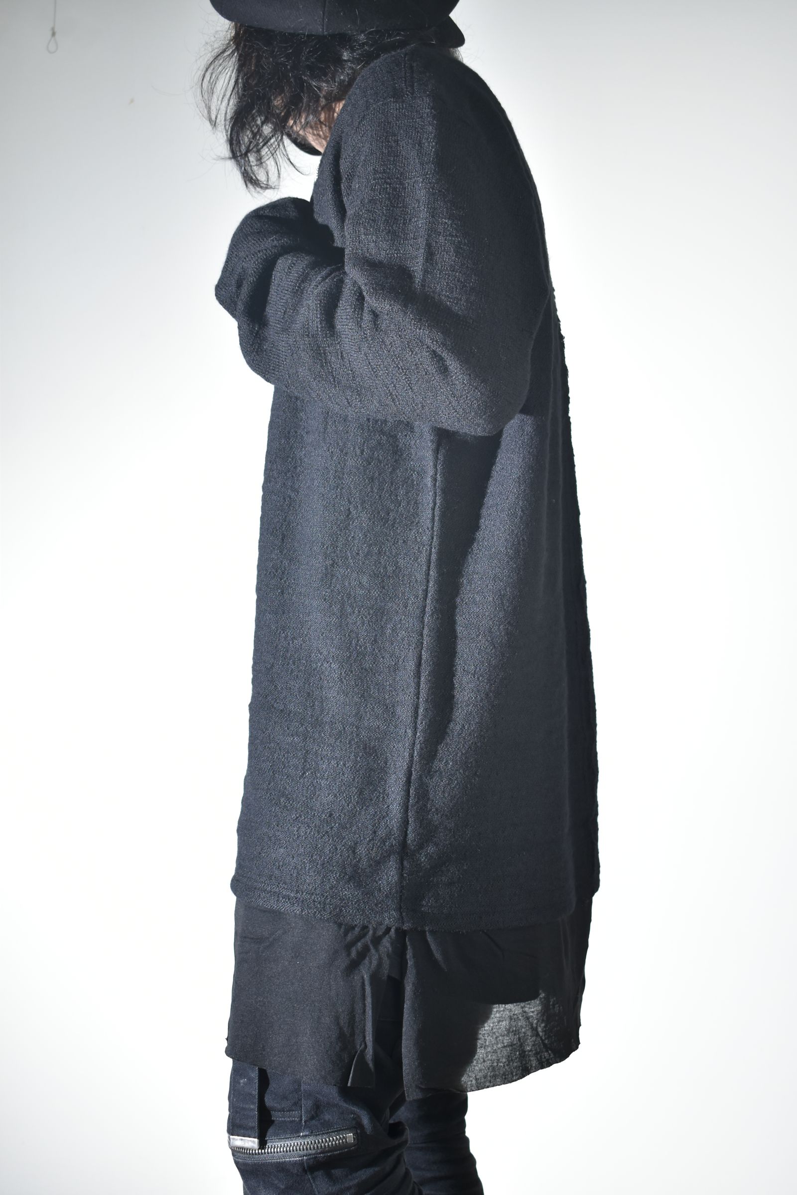 Layerd Long Sleeve Tee Shirt"Black" / レイヤードロングスリーブTeeシャツ"ブラック"