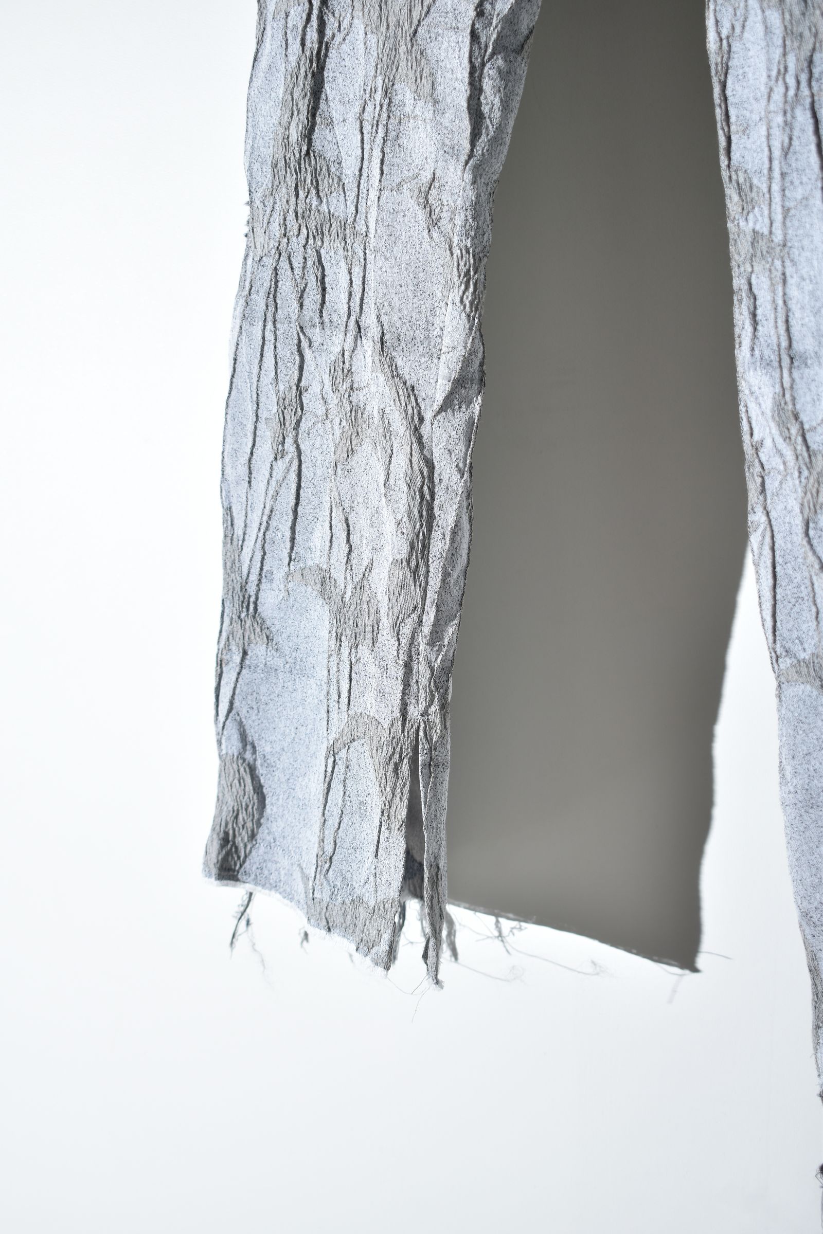 Semi Flared Pants "Ivy×Concrete" / セミフレアパンツ"アイボリー×コンクリート"