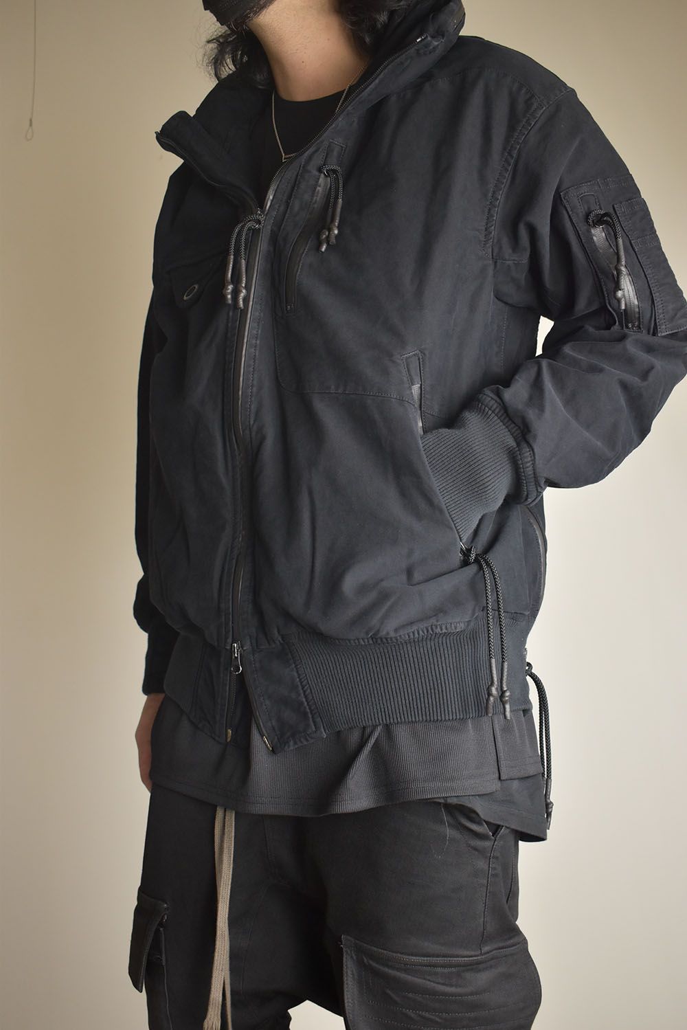 Bomber Jacket"Black" / ボンバージャケット"ブラック"