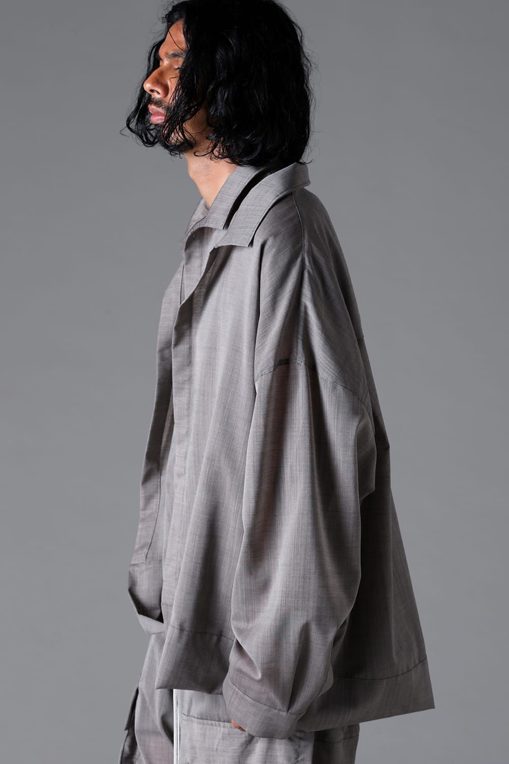 《2026SS先行予約》Coalesce Shirts"Black /Stone" / コウアレスシャツ"ブラック/ストーン"