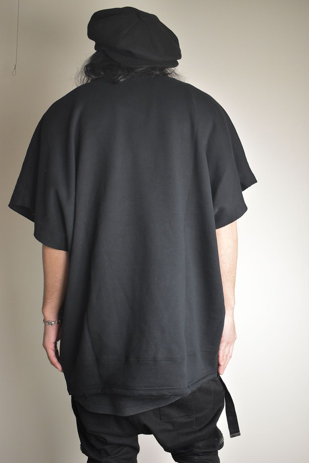 Sweat Oversize Pullover"Black" / スウェットオーバープルオーバー"ブラック"