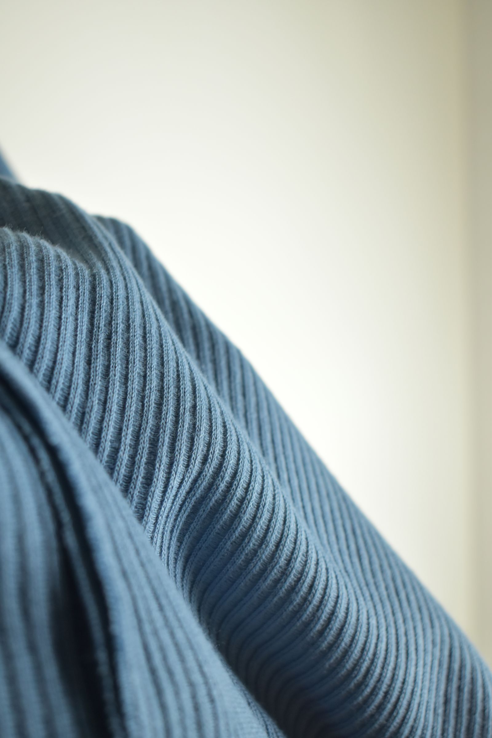 Rail Knit Dolman Sleeve"Blue" / レールニットドルマンスリーブ"ブルー"