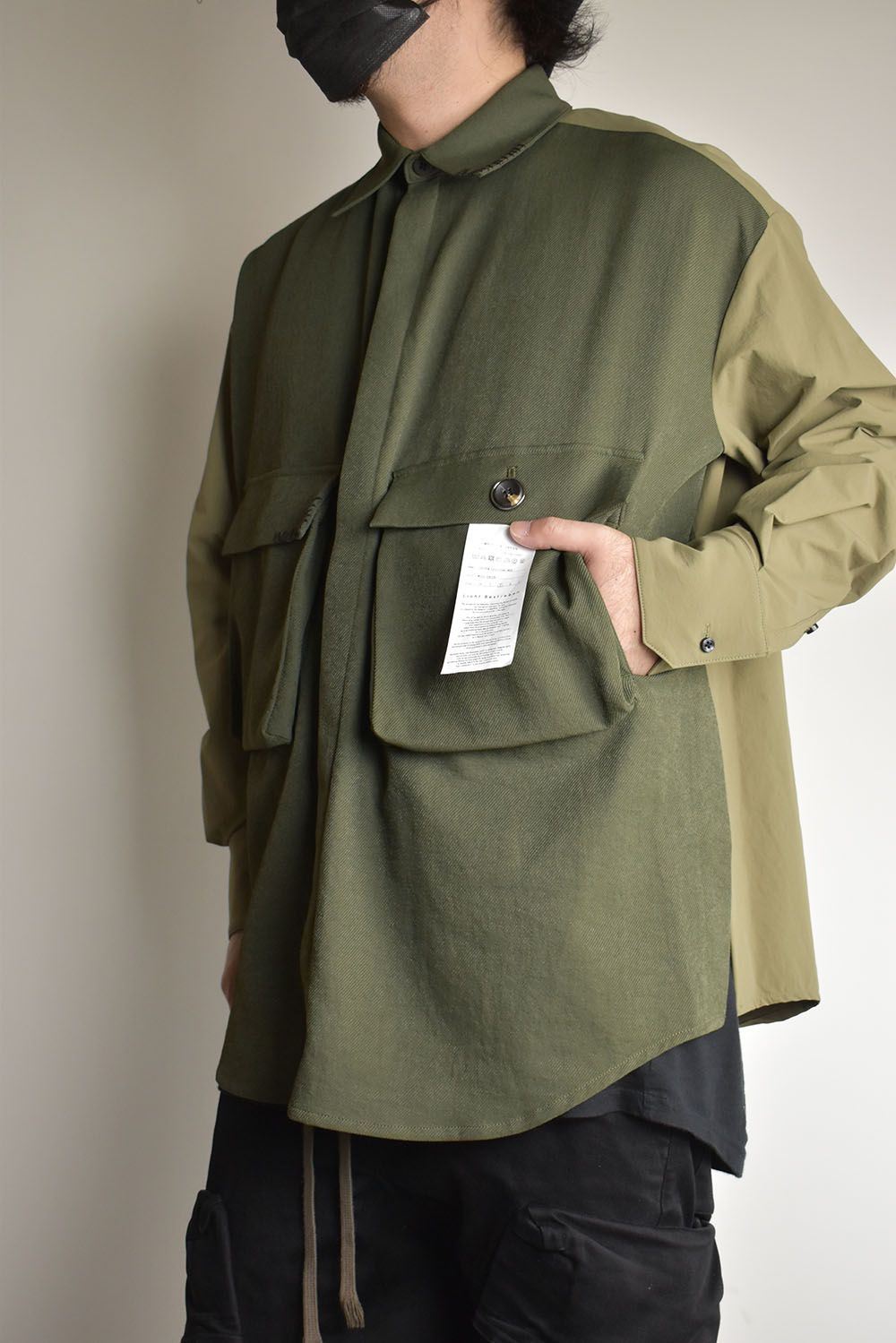 Shirts Jacket"Moss Green"/シャツジャケット"モスグリーン"