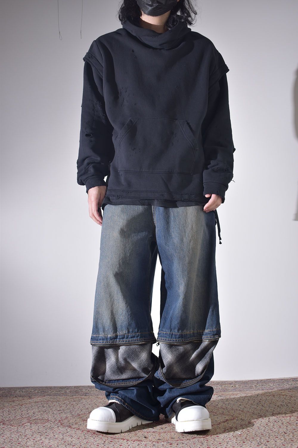 コーチジャケット×デニム