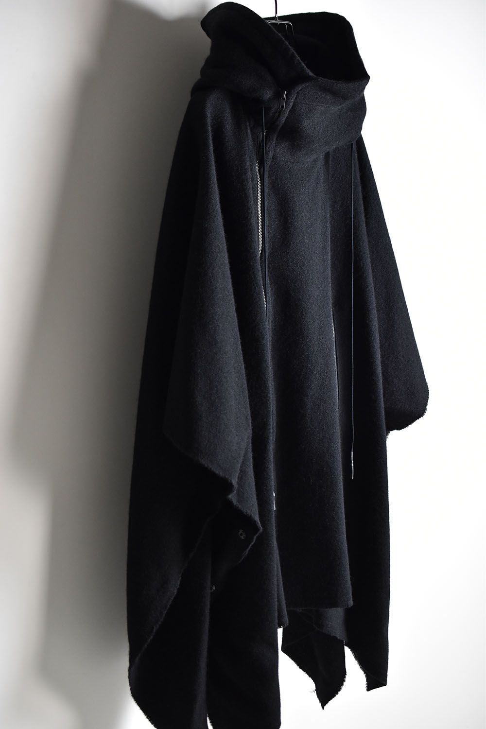 Tweed Poncho"Black"/ツイードポンチョ"ブラック"