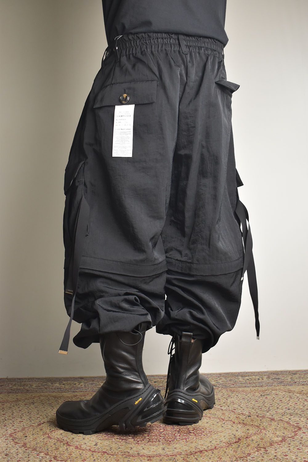 Detachable Cargo Pants"Black"/ デタッチャブルカーゴパンツ"ブラック"