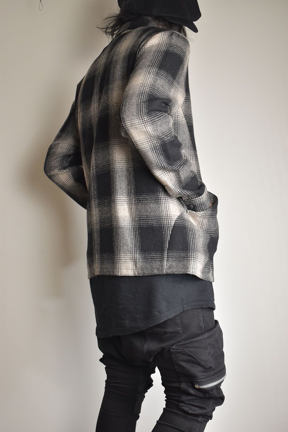 Flannel Shirts"Mix Black"/フランネルシャツ"ミックスブラック"