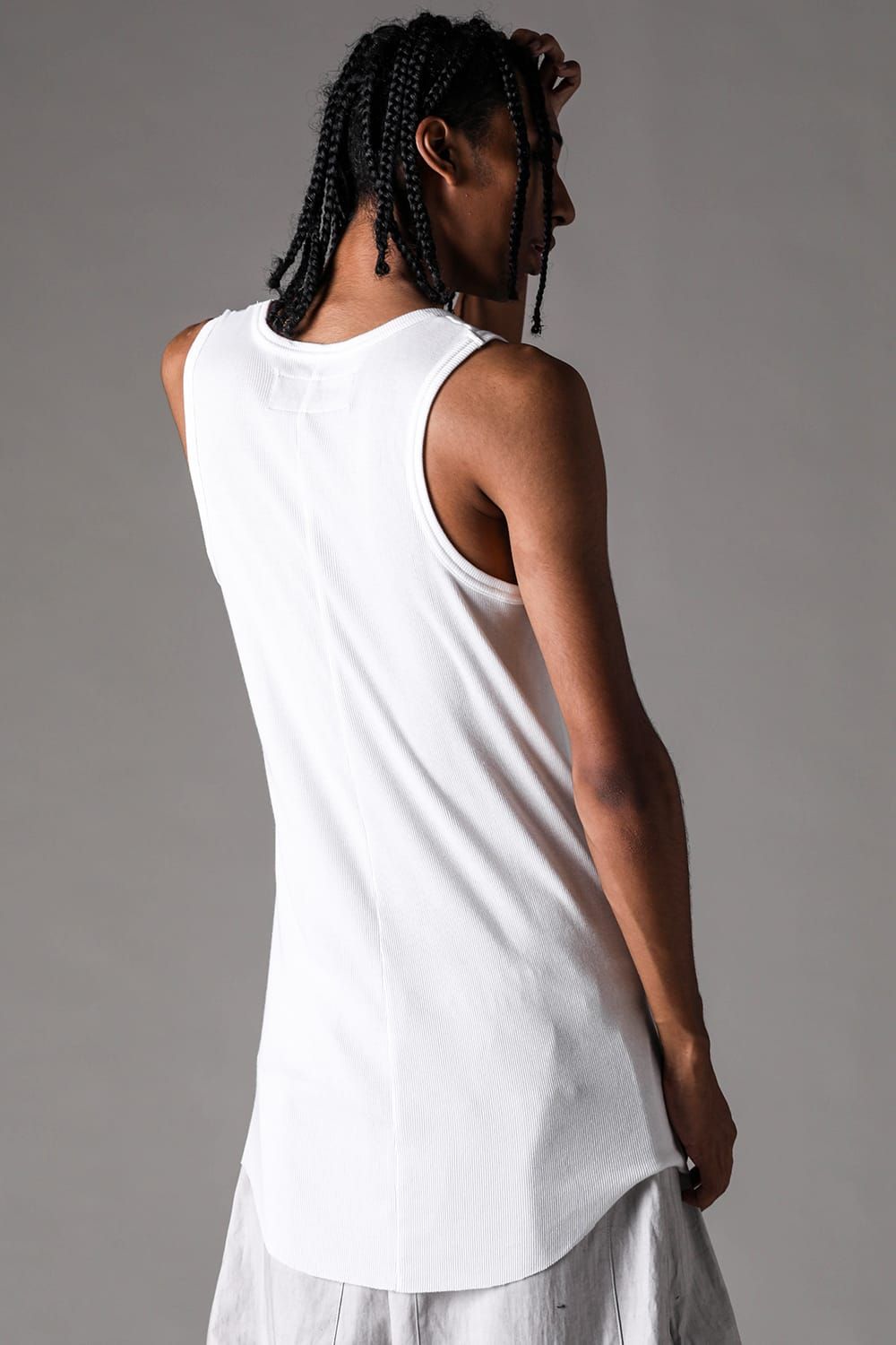 《2027SS先行予約》Regular Rib Tank Top"Ivory" / レギュラーリブタンクトップ "アイボリー"