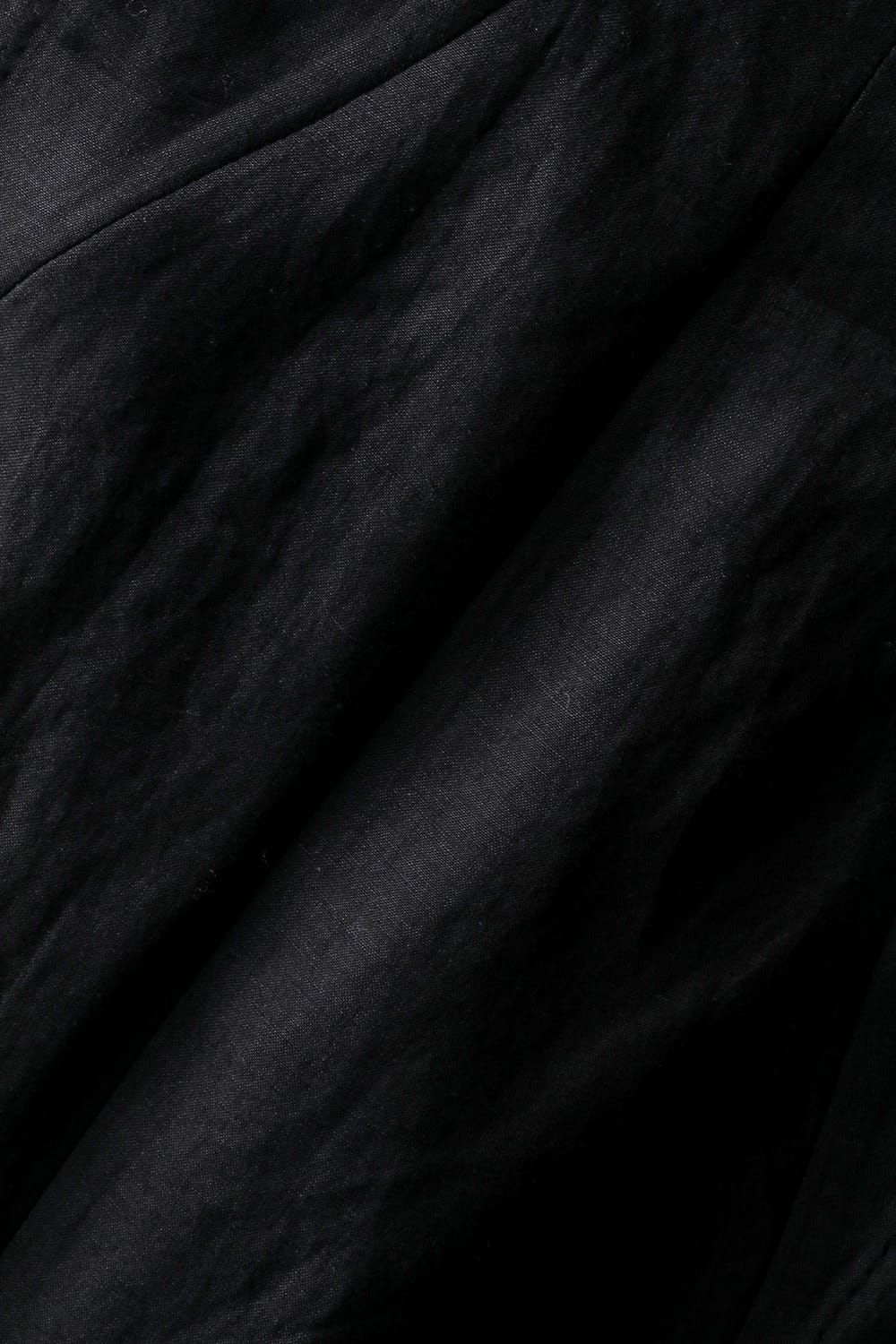 《2027SS先行予約分》Cupra Twill Vest"Black" / キュプラツイルベスト"ブラック"