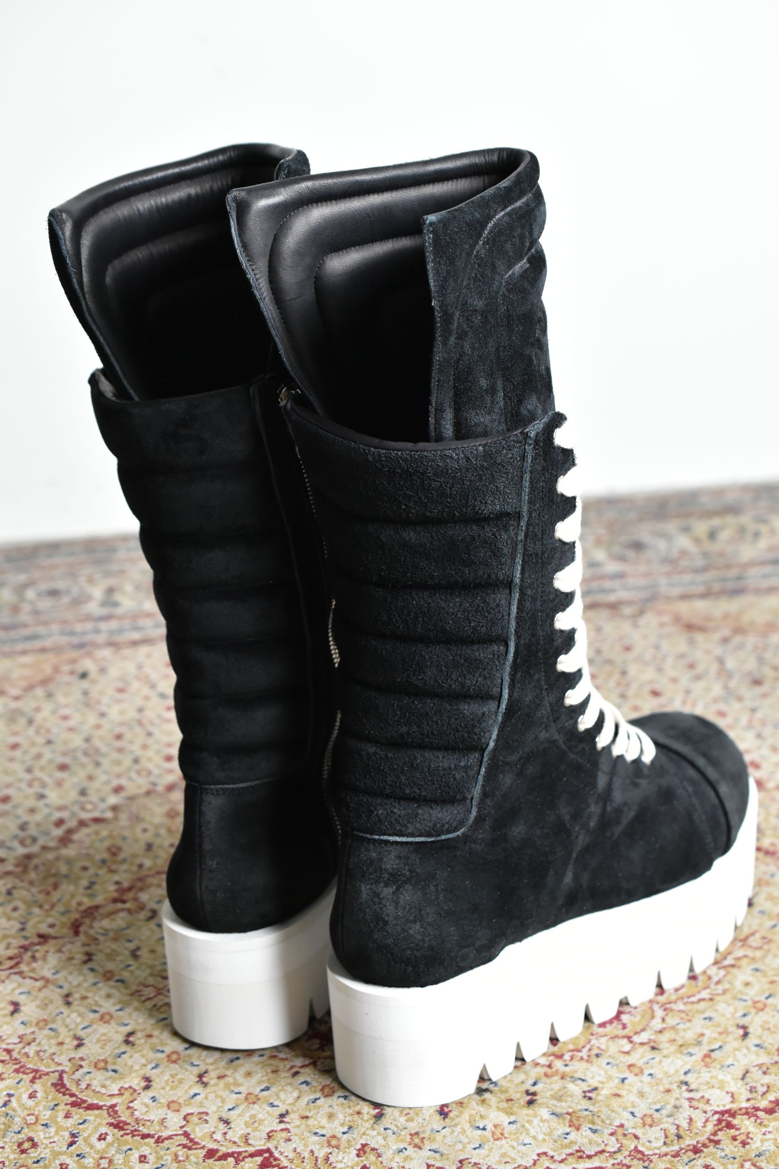 Torqe High Boots"Black × White" / トルクハイブーツ"ブラック×ホワイト"
