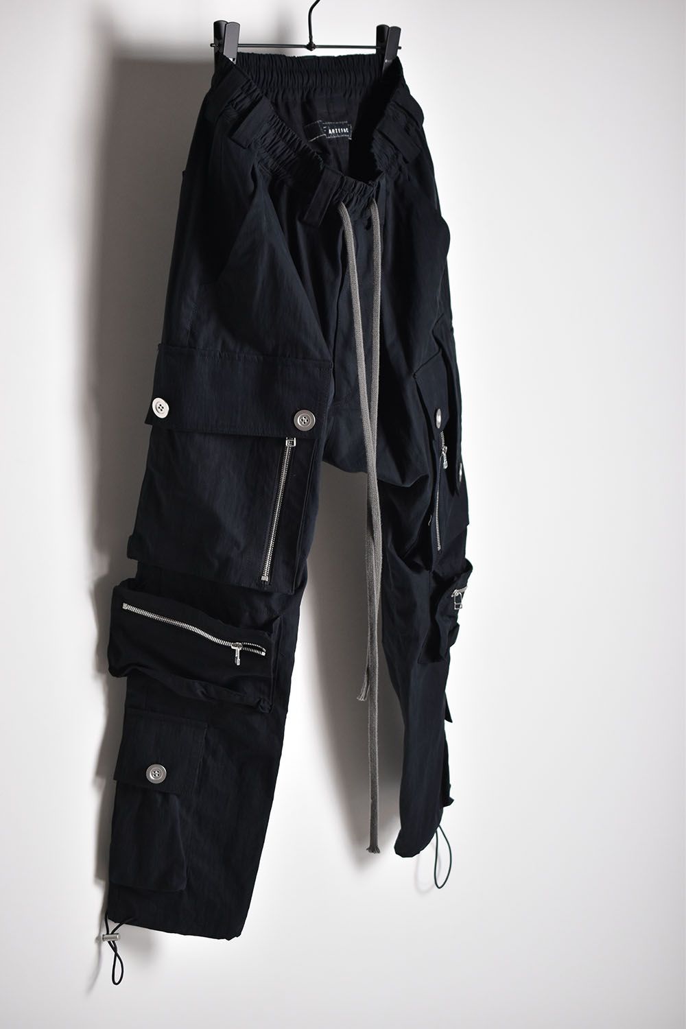 Cargo Long Pants"Black"/カーゴロングパンツ"ブラック"