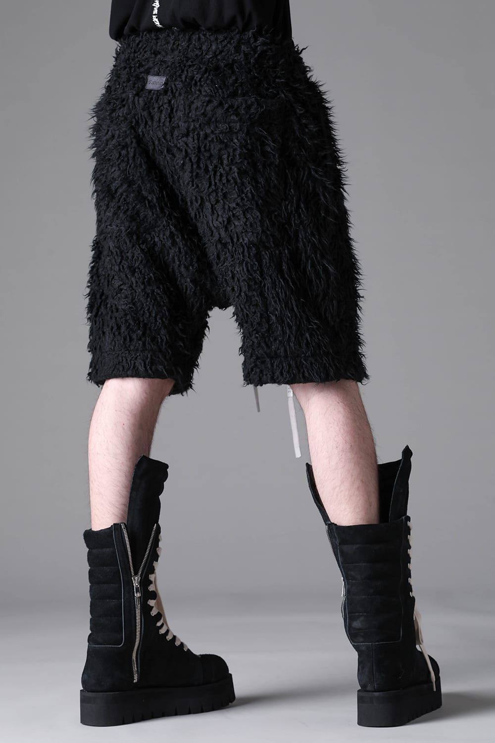 《2026AW先行予約》Sarrouel Short Pants"Black" / サルエルショートパンツ"ブラック"