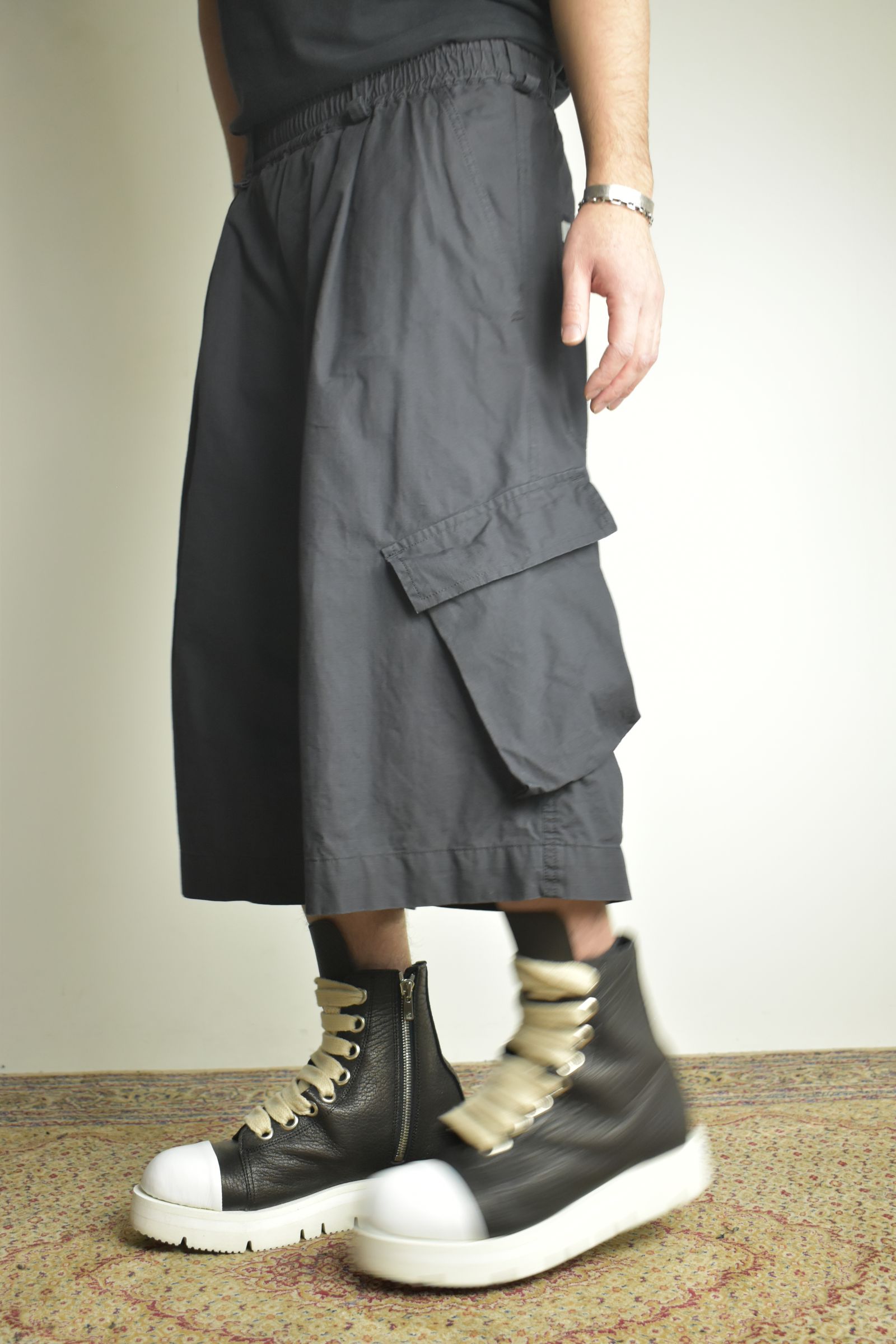Rip Stop Chicano Cargo Pants"Black" / リップストップチカーノパンツ"ブラック"