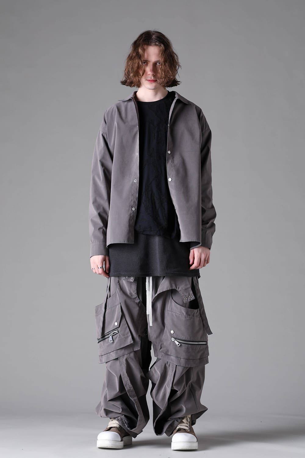 《2026AW先行予約》Shirts"Black / Grey / Taupe" / シャツ "ブラック / グレー /トープ"