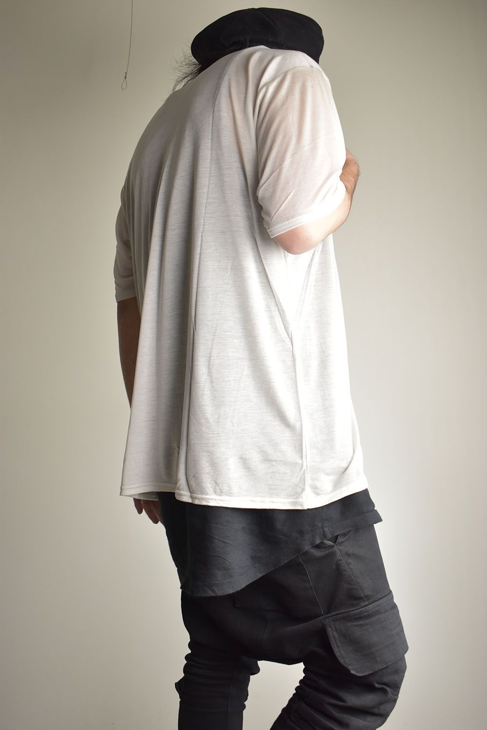 Over Sized Print Short Sleeve Tee"Grey"/オーバーサイズドプリントショートスリーブTee"グレー"