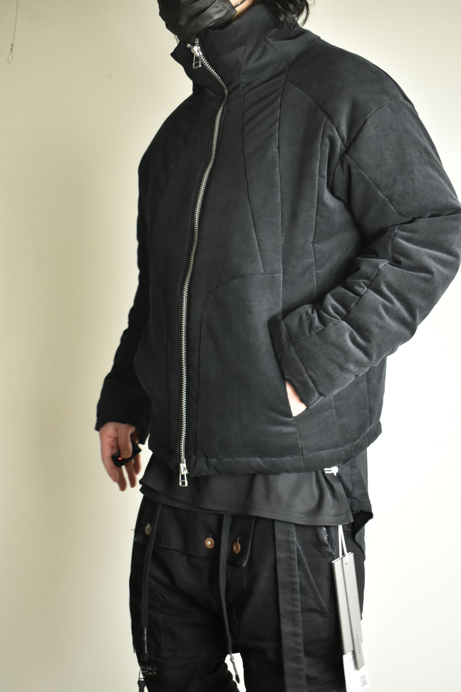 《2026AW先行予約》Corduroy Padded Blouson "Black" / コーデュロイパデッドブルゾン"ブラック"