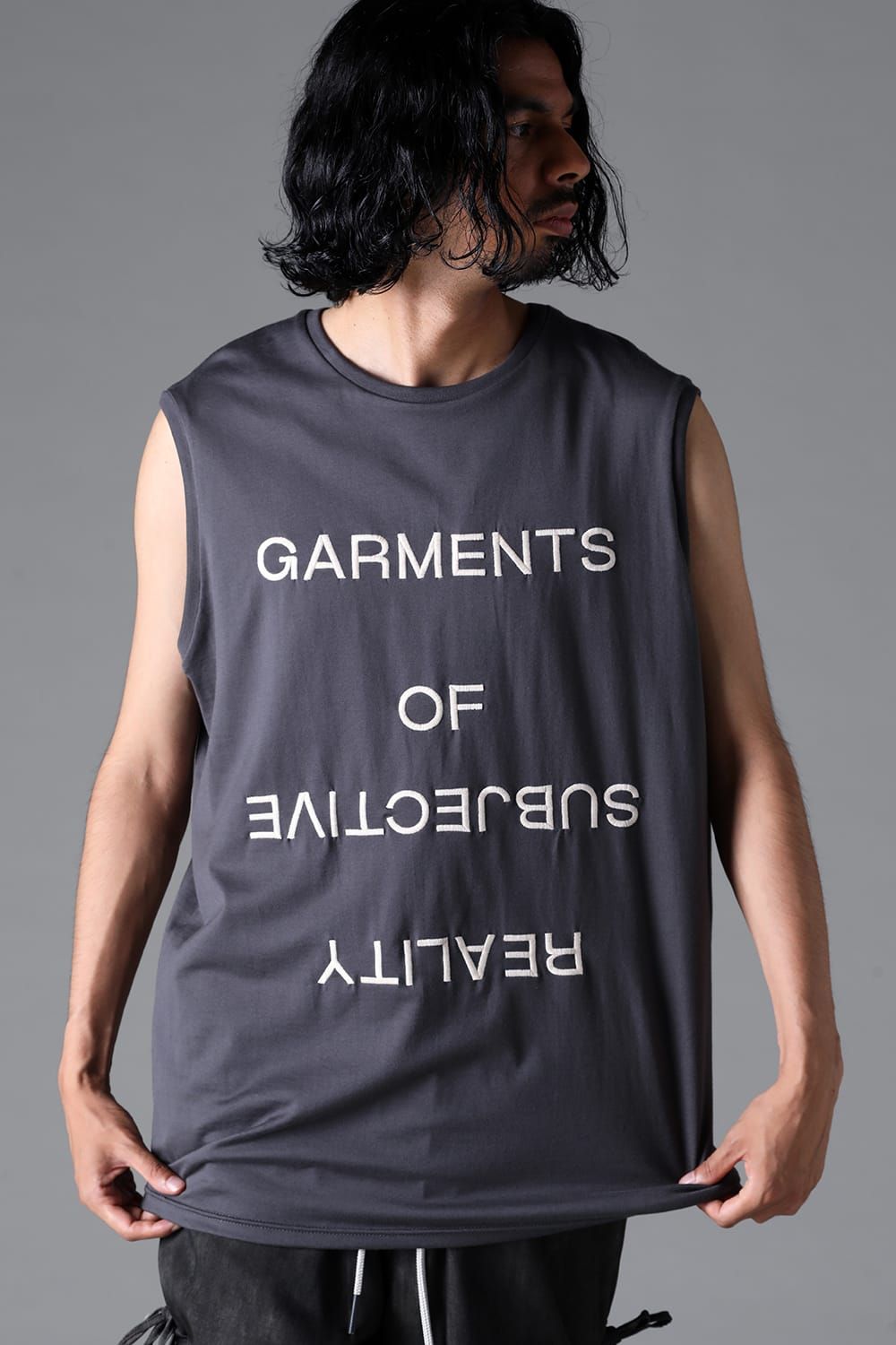 《2026SS先行予約》Tank Top"Black /White /Stone /Grey" /タンクトップ"ブラック/ホワイト/ストーン/グレー"