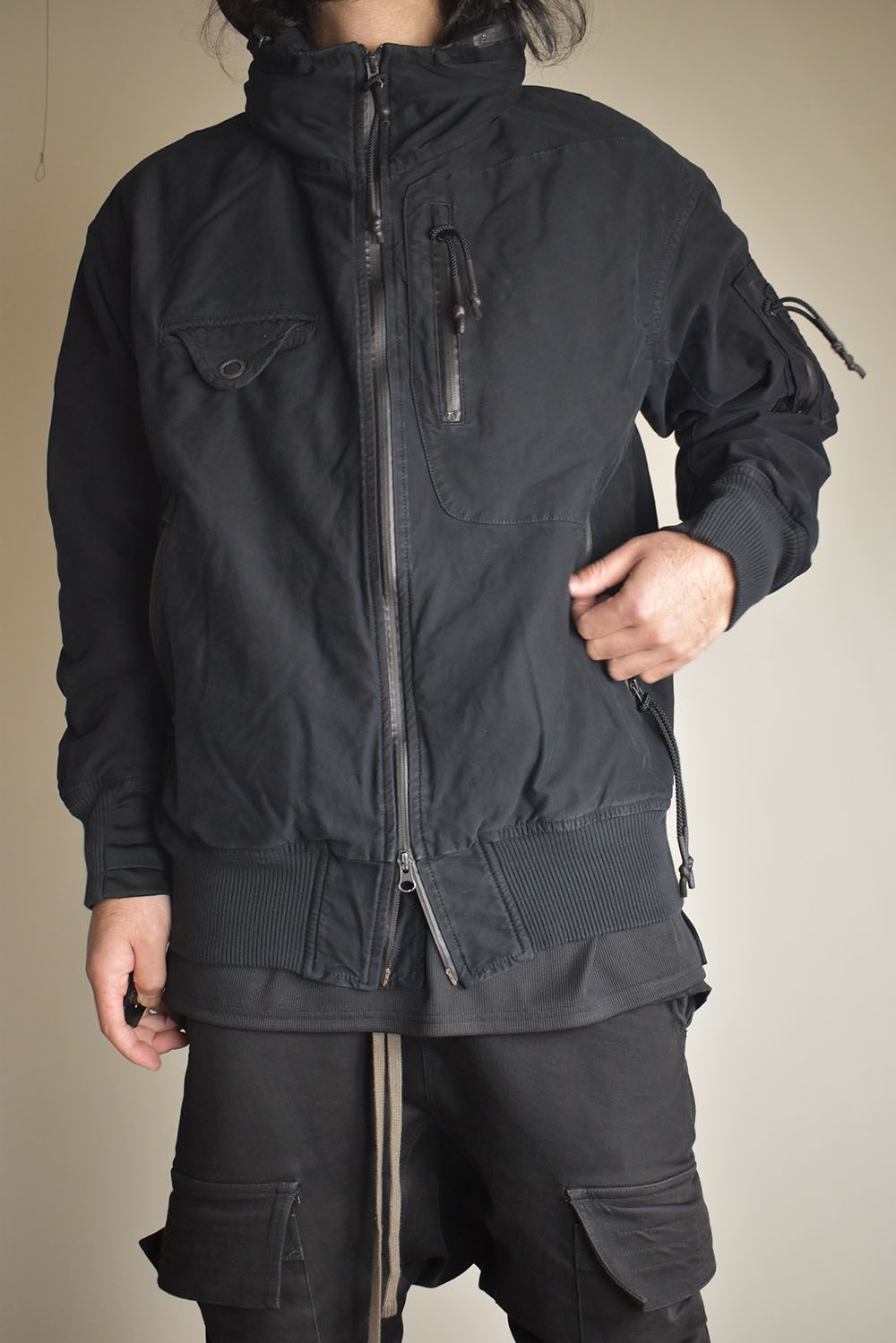 Bomber Jacket"Black" / ボンバージャケット"ブラック"