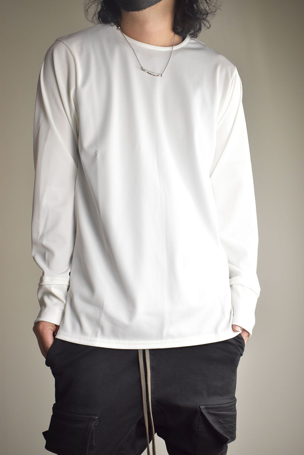 Base Layer Crew Neck "White" / ベースレイヤークルーネック"ホワイト"