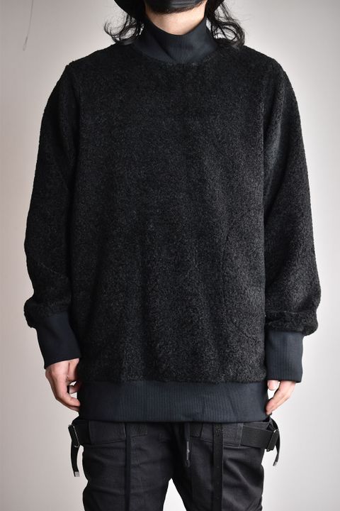 Sheep Boa Pullover"Black"/シープボアプルオーバー"ブラック"