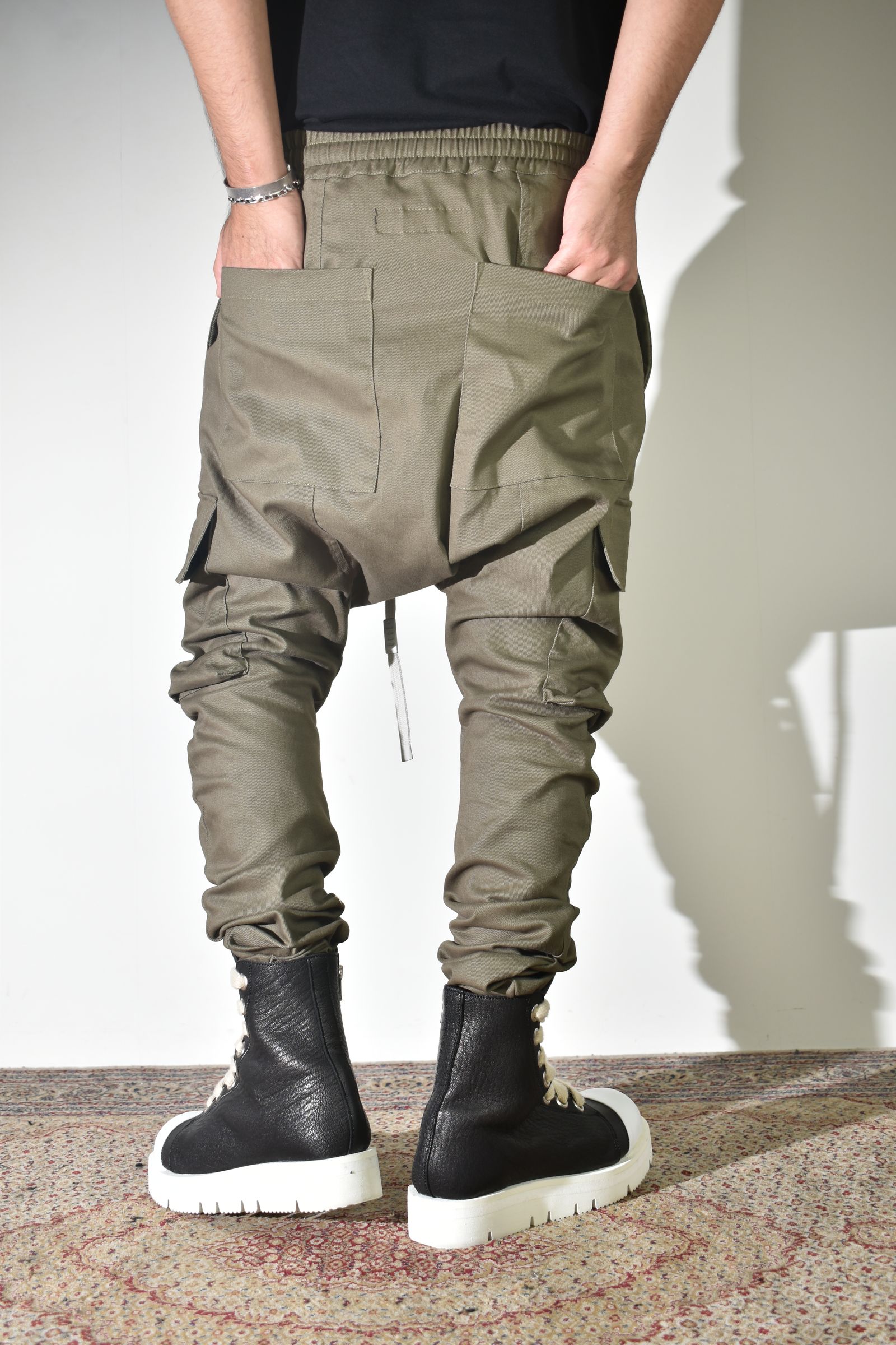 【Exclusive】Cargo Sarouel Skinny"Khaki" / カーゴサルエルスキニー"カーキ"