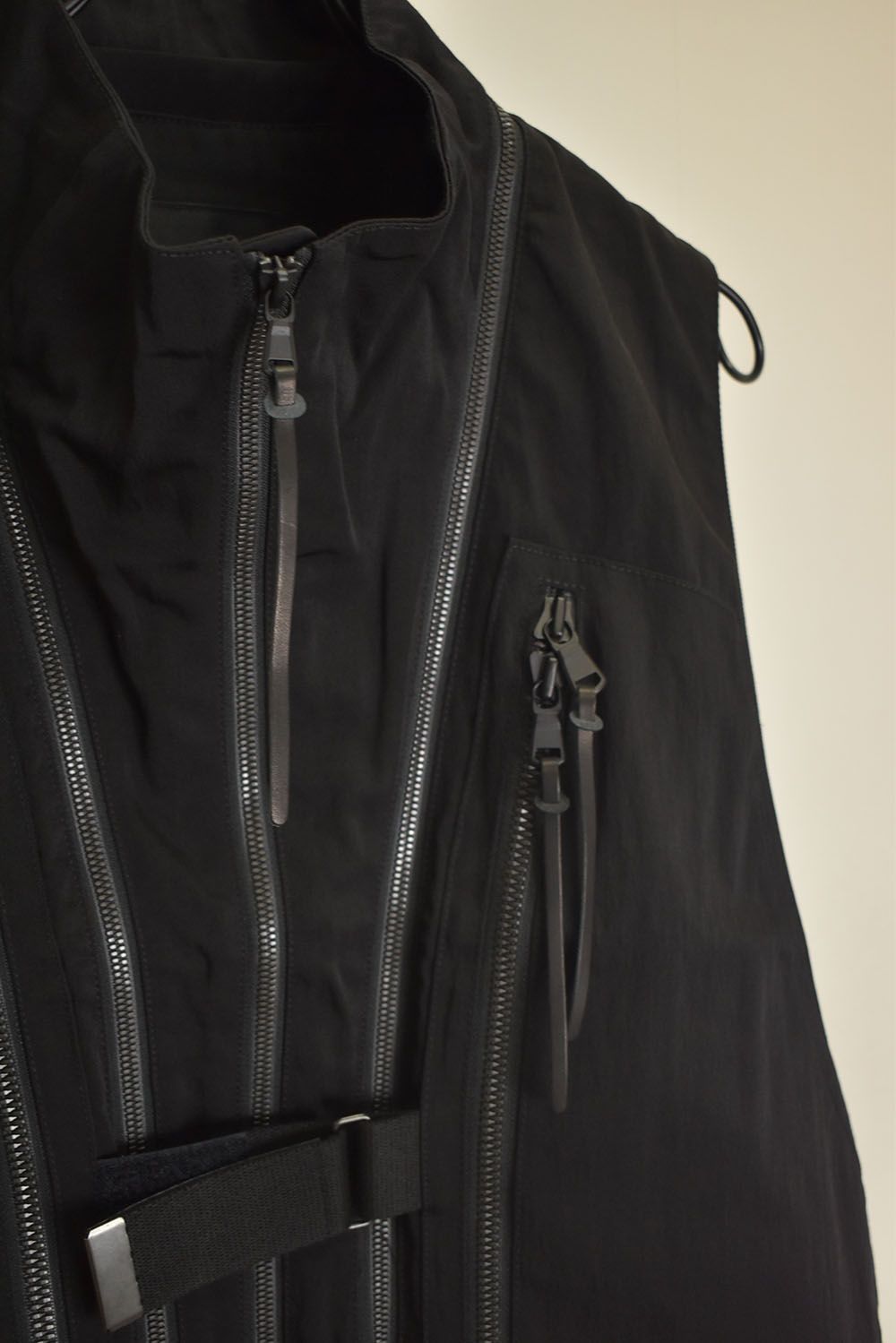 Nylon Wool Twill Tactical Vest"Black" / ナイロンウールツイルタクティカルベスト"ブラック"
