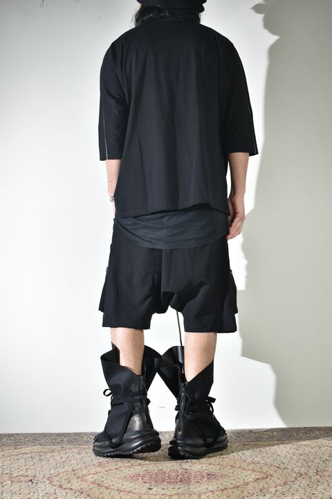 2Wayで着られる着用シーズンの長いスウェット