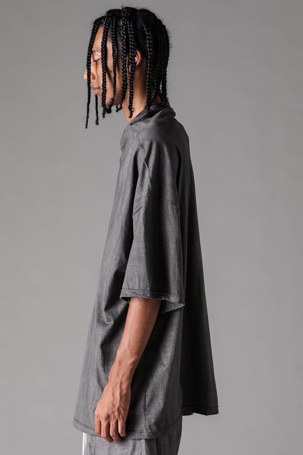 《2027SS先行予約》Sumi Dyed Jumbo Tee"L.Grey / Grey / D.Grey" / 墨染ジャンボTee"ライトグレー / グレー /ダークグレー"