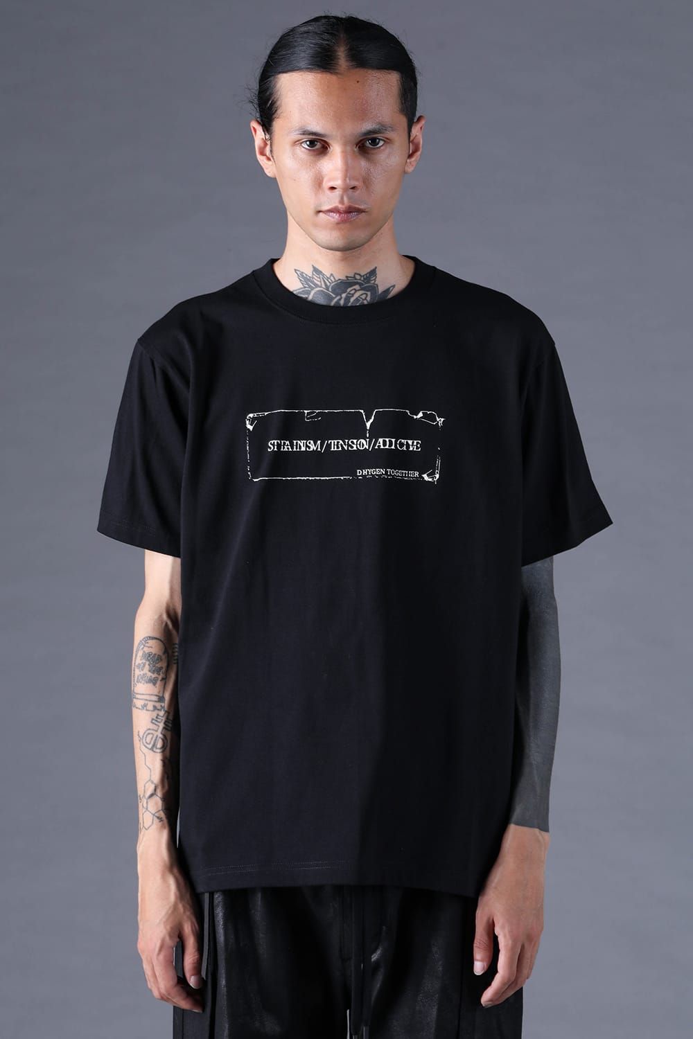 《2027SS先行予約分》Printed T-Shirt -FIRE- "Black" / プリントTee-Fire-"ブラック"