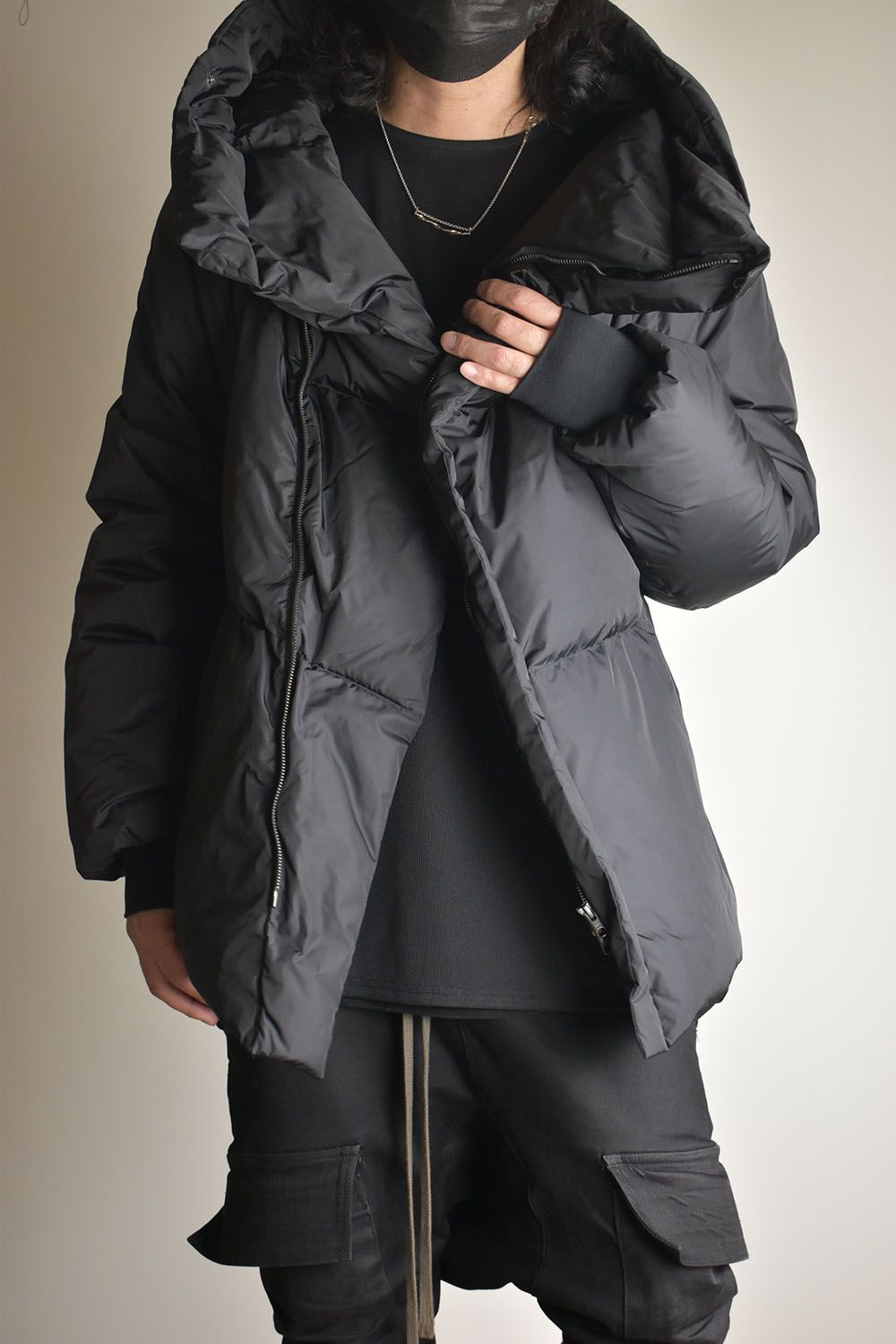 Detachable Sleeve Down Jacket"Black" / デタッチャブルスリーブダウンジャケット"ブラック"