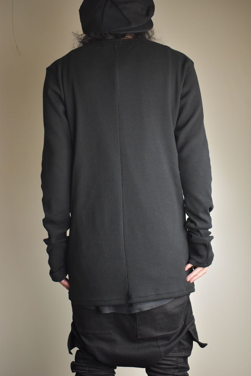 Crew Neck Top"Black" / クルーネックトップ"ブラック"