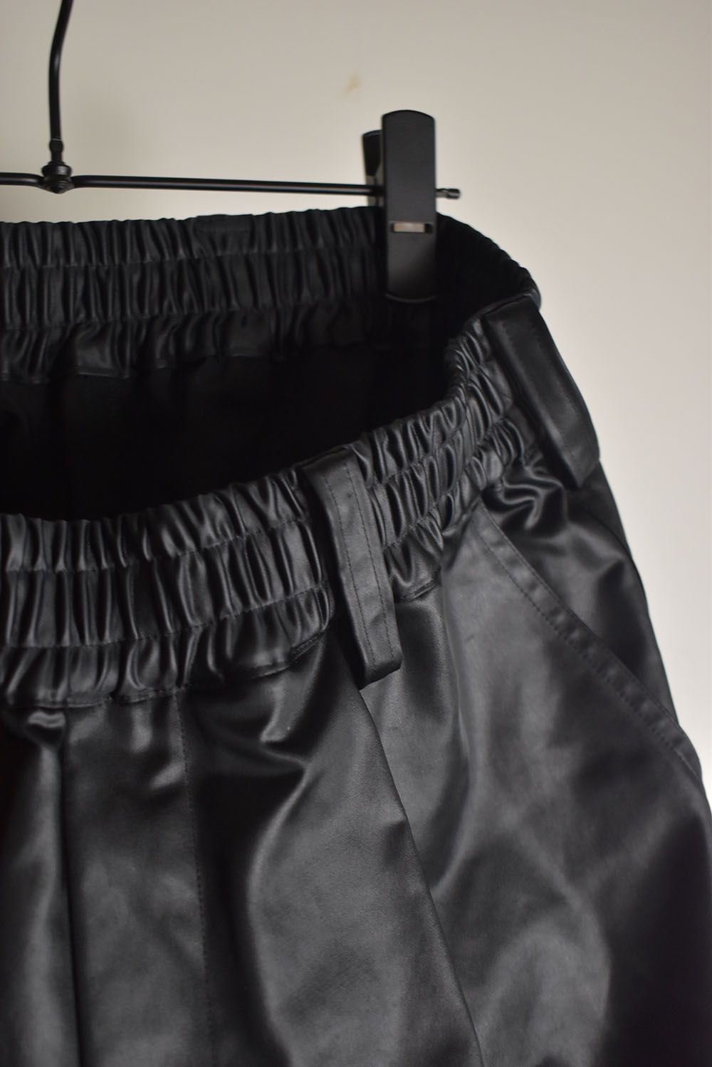 Heavy Satin Cargo Pants"Black" / ヘビーサテンカーゴパンツ"ブラック"