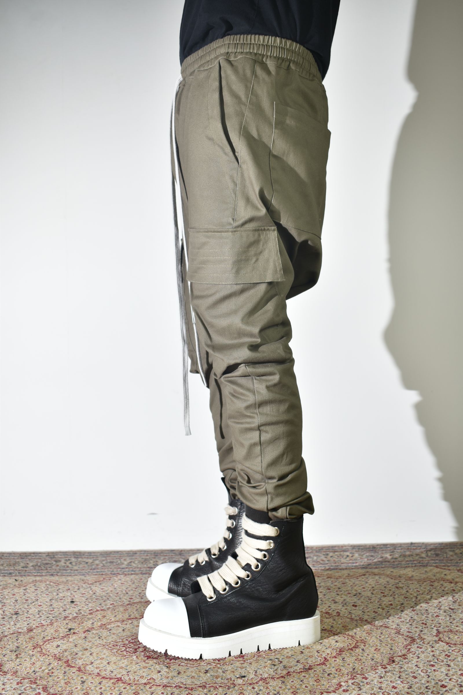 【Exclusive】Cargo Sarouel Skinny"Khaki" / カーゴサルエルスキニー"カーキ"